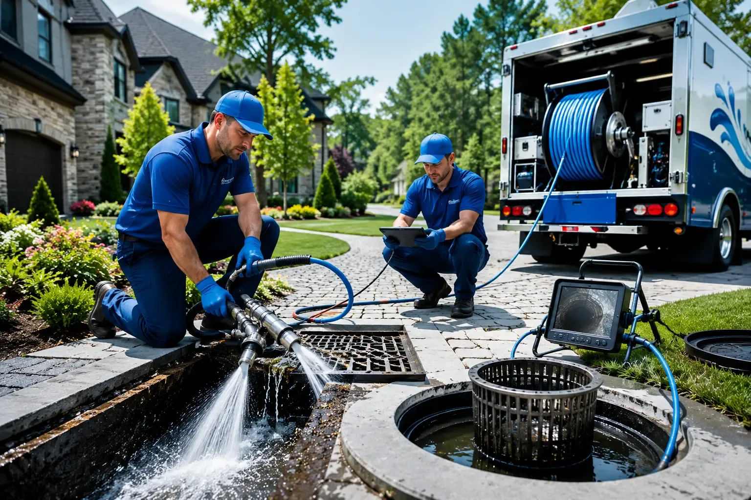 Local outdoor drain cleaning professionals in Waupaca, WI