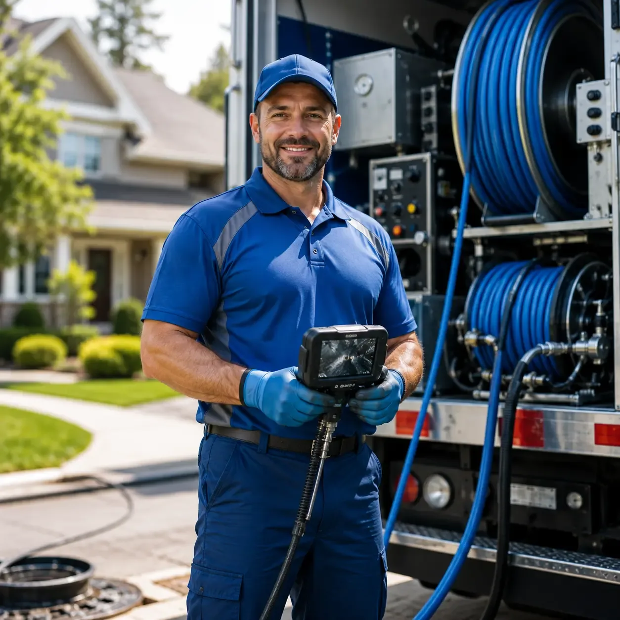 Local outdoor drain cleaning specialists in Waupaca, WI